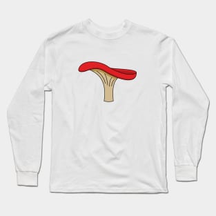 Cartoon Red Mushroom Long Sleeve T-Shirt